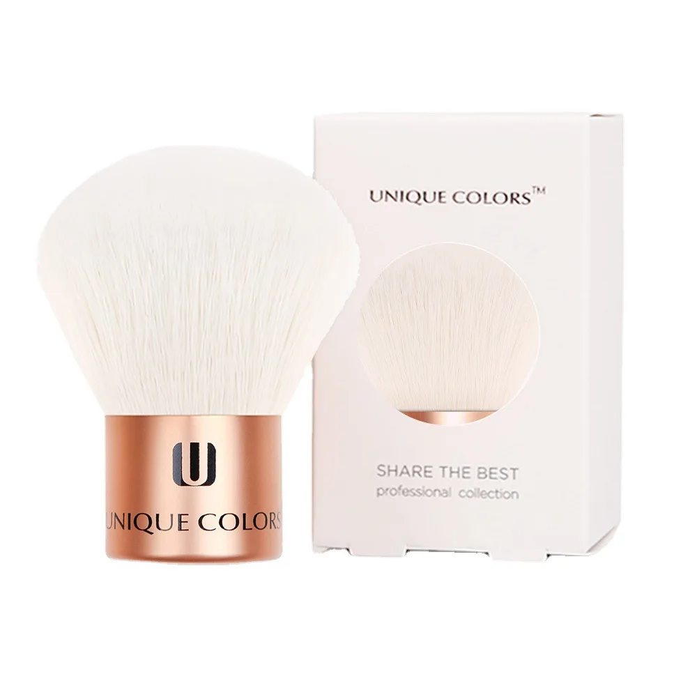

Kabuki mushroom head brush with soft bristles and single makeup brush