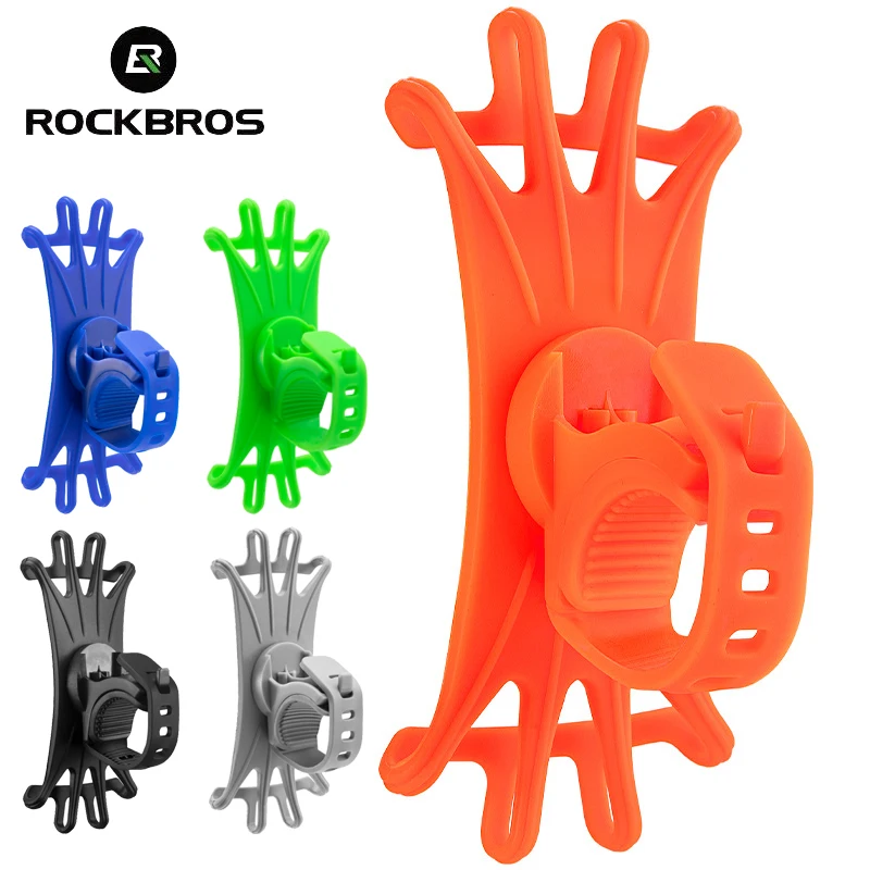 

Силиконовый держатель для телефона ROCKBROS, регулируемый на 360 °