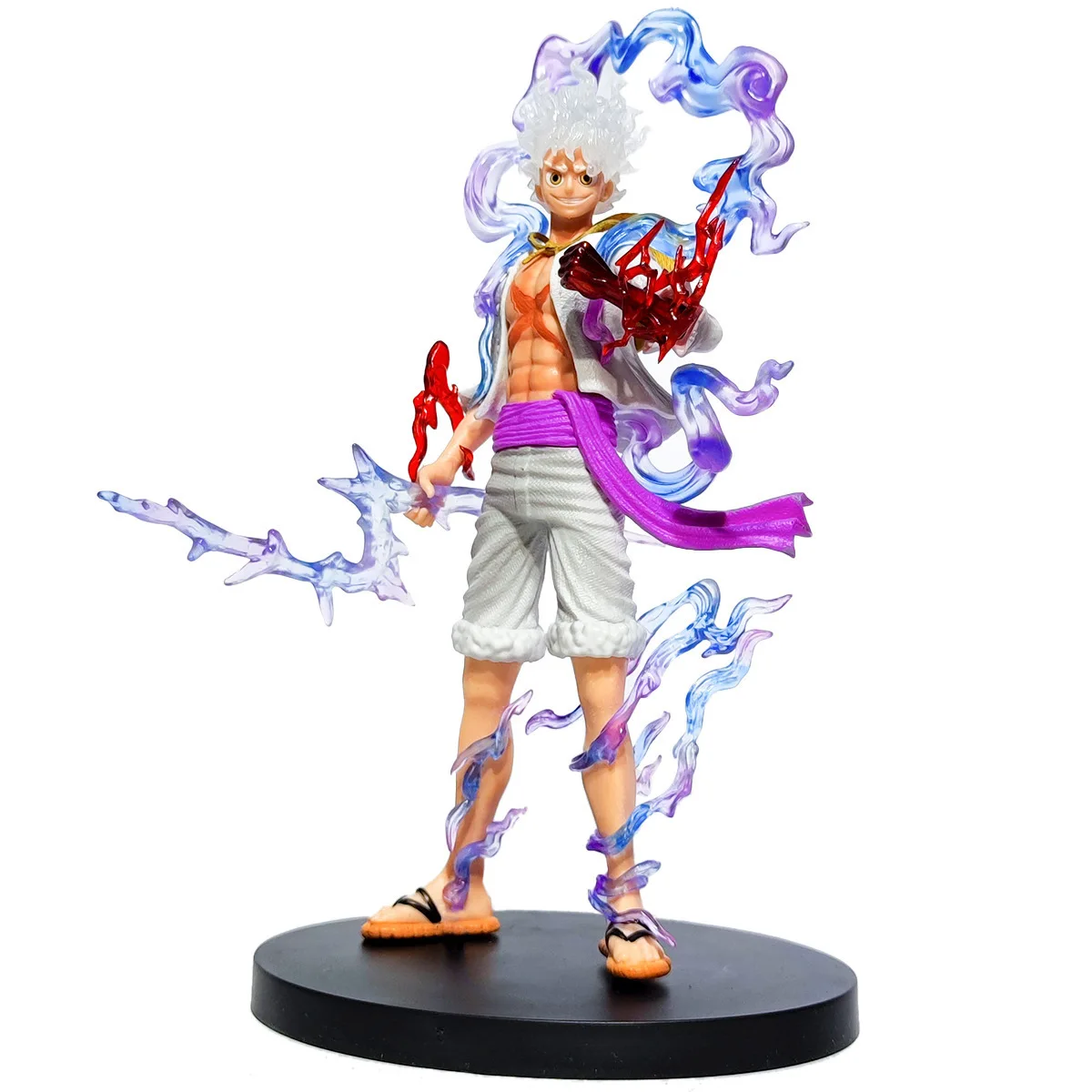 

One Piece Nika Luffy Gear 5 Anime Figure Sun God Monkey D. Luffy Battle Form Action figures Statue Doll Collectible Model Gift