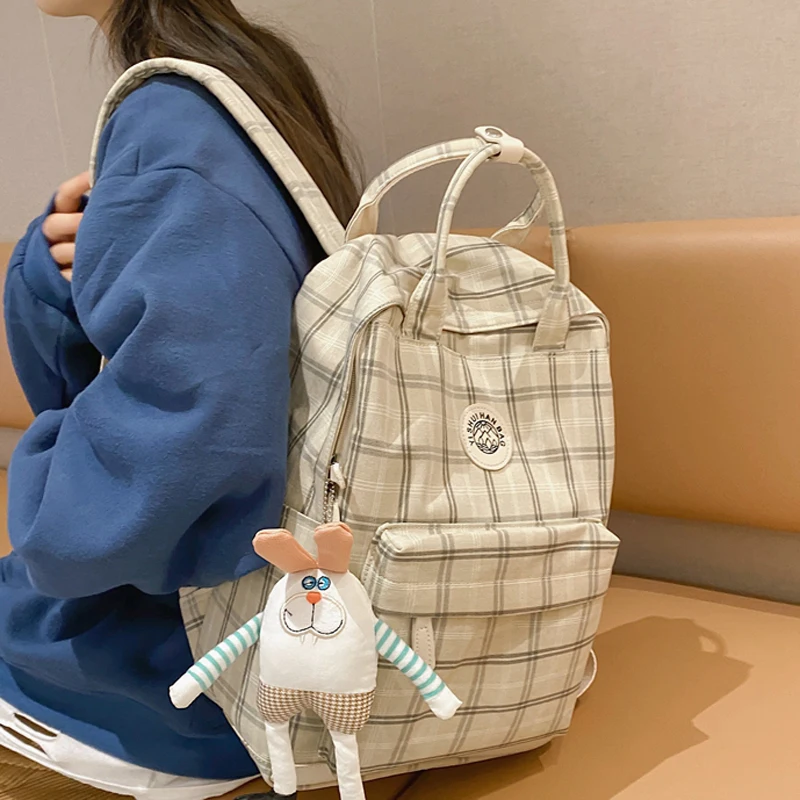 

Нейлоновый водонепроницаемый рюкзак для женщин, школьные ранцы для девочек-подростков, дорожные трендовые сумки для ноутбука