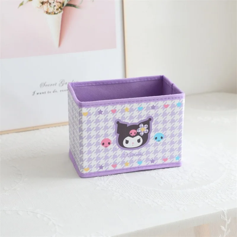 MINISO sanrio настольная косметичка с японским сердцем для девушек коробка хранения