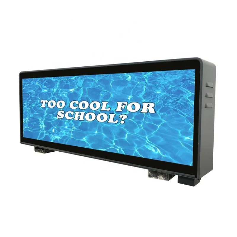 

Outdoor 3G/4G/WIFI/USB control taxi top led display screen P2.5/P3.33/P4/P5/P6.67 mobile advertising double-sided screen