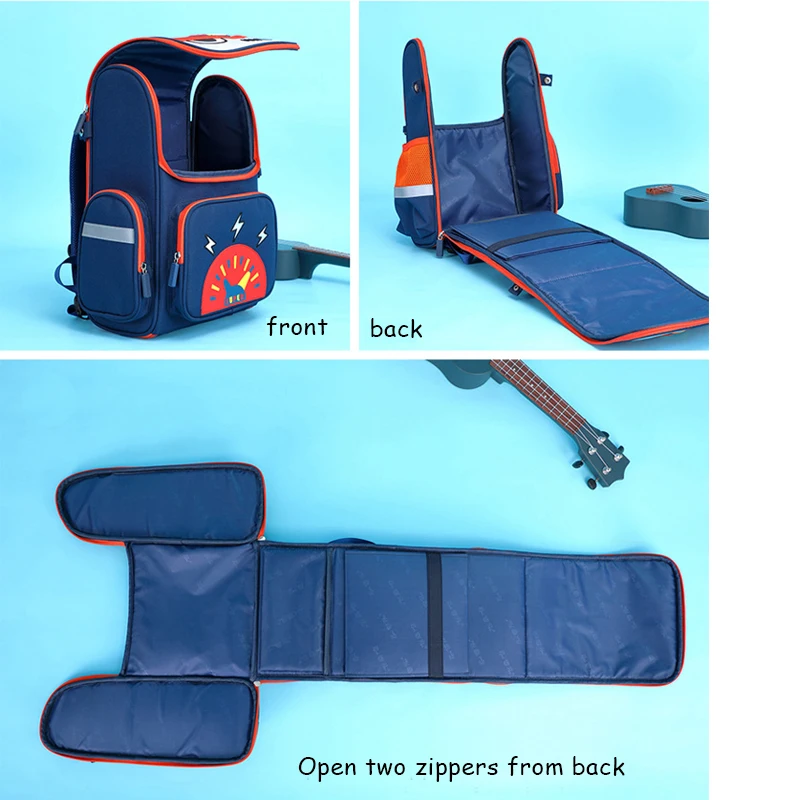 2022 New 3D Cartoon Orthopedic Kid Children School Backpack Fashion Class Bags School Bags for Girls