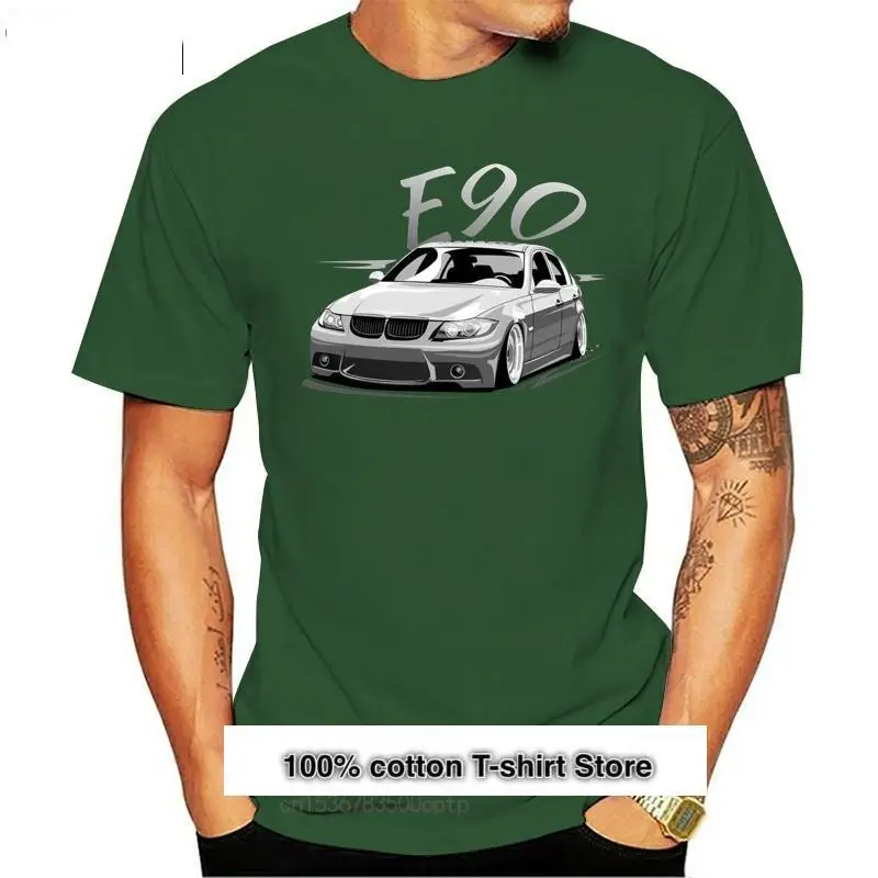 

2018 de moda de verano T camisa Alemania clásico leyenda coche E90 de pantalón corto Casual de verano de manga estilo T Shirt