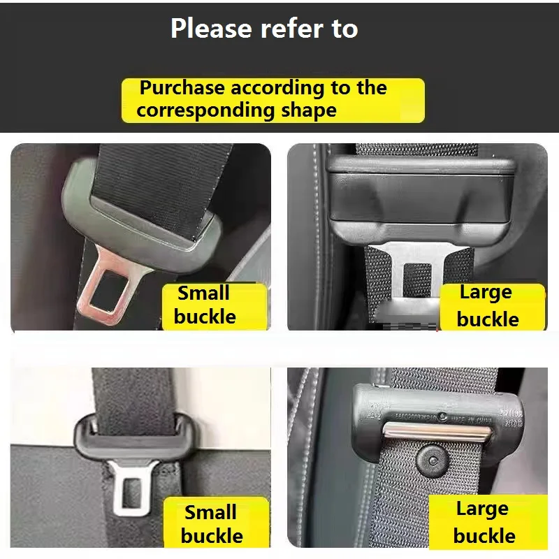 For Morris Garages MG MG3 MG5 MG7 ZS GT GS TF MG6 MULAN ONE HS Car Seat Belt Buckle Clip Protector Suede Leather Interior Button images - 6