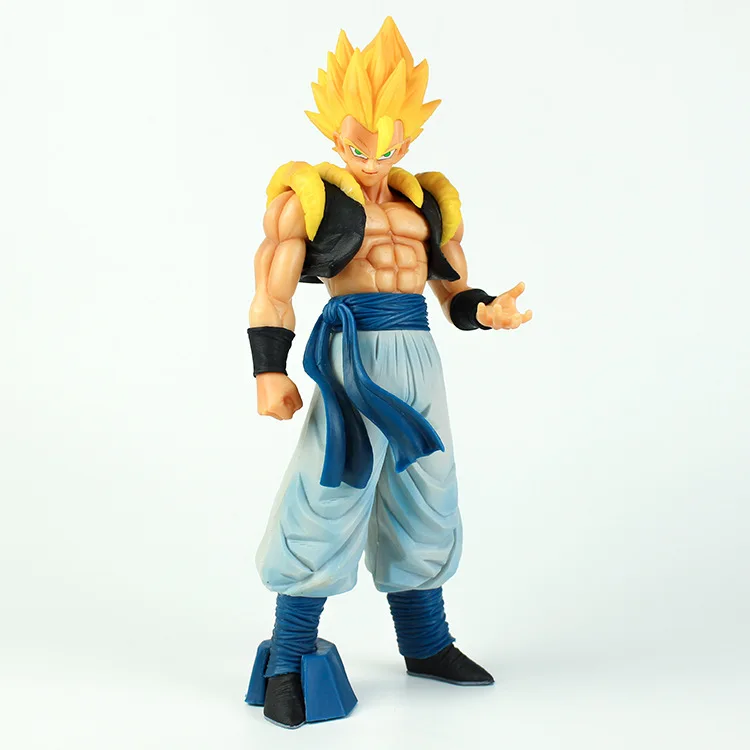 

30CM Boxed Yellow hair Dragon Ball Super Gogeta Goku Black Zamasu Dolls Anime Action Figure Super Saiyan Goku Model Toys Gift