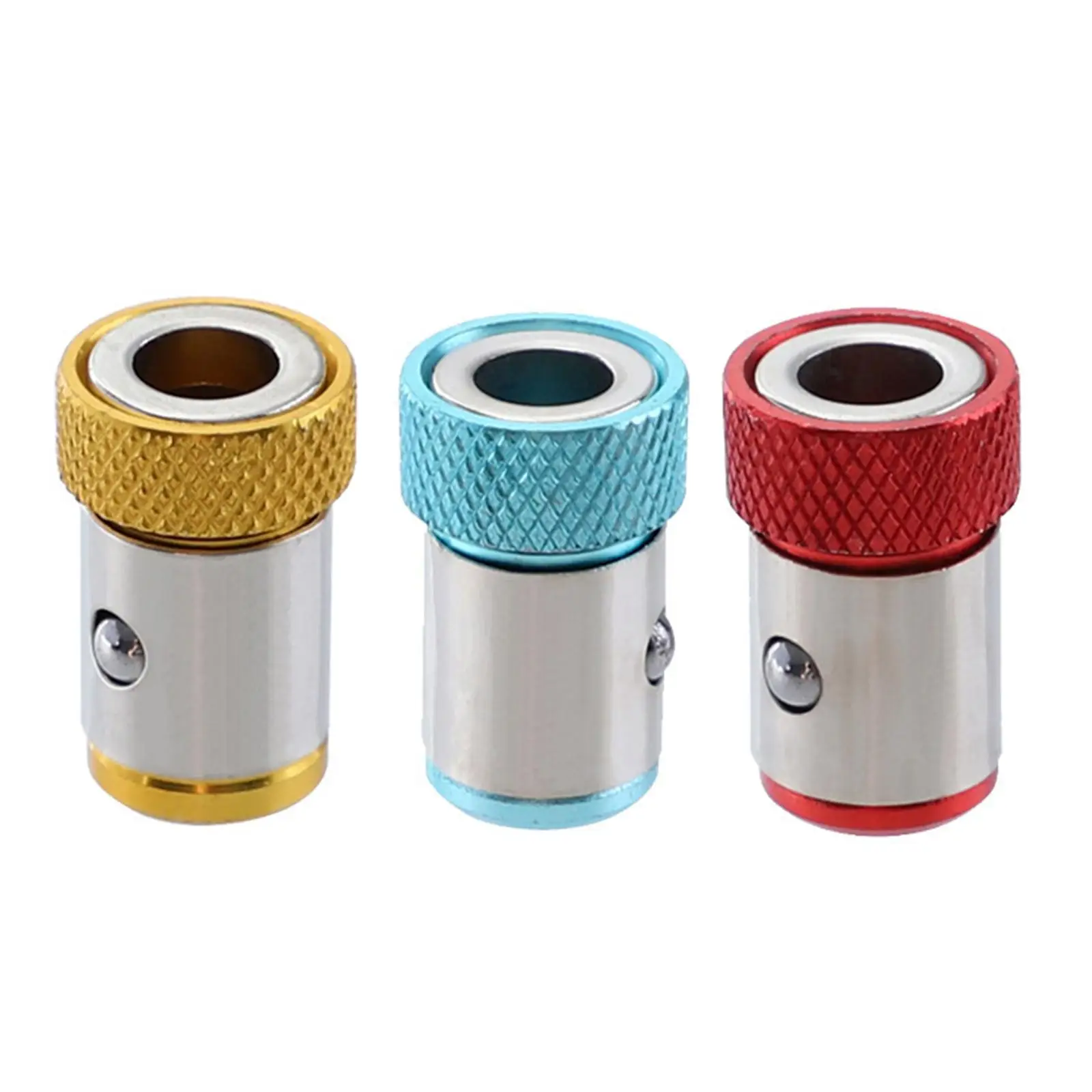 

3Pcs Metal Bit Magnetizer Rings Magnetic Screw Rings for Power Bits Tool