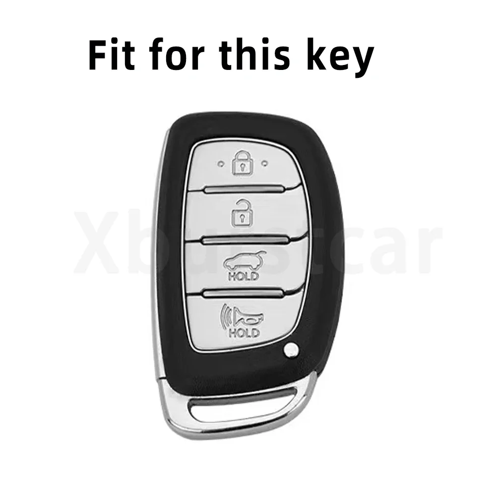 4 кнопки для Hyundai Tucson Santa Fe Rena Sonata Elantra Creta Ix35 Ix45 I10 I30 I40 ТПУ чехол автомобильного