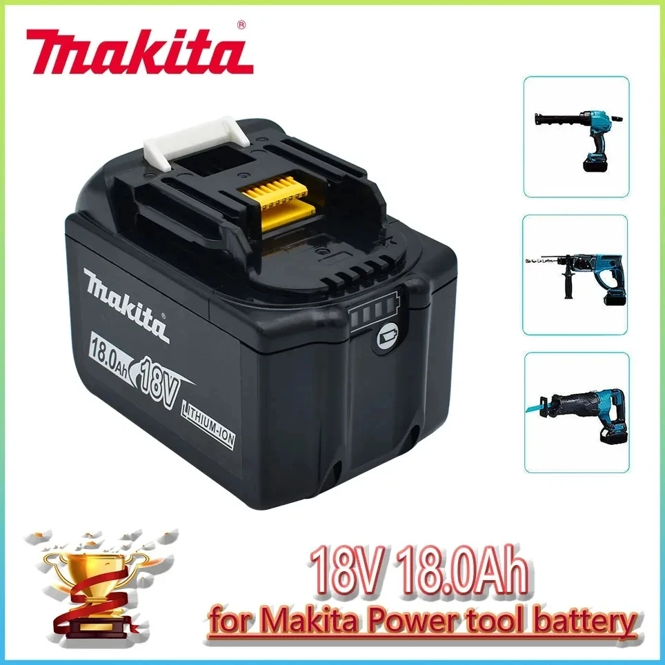 Аккумуляторная батарея Makita 18V 18.0Ah для BL1830 BL1840 BL1850 BL1850B