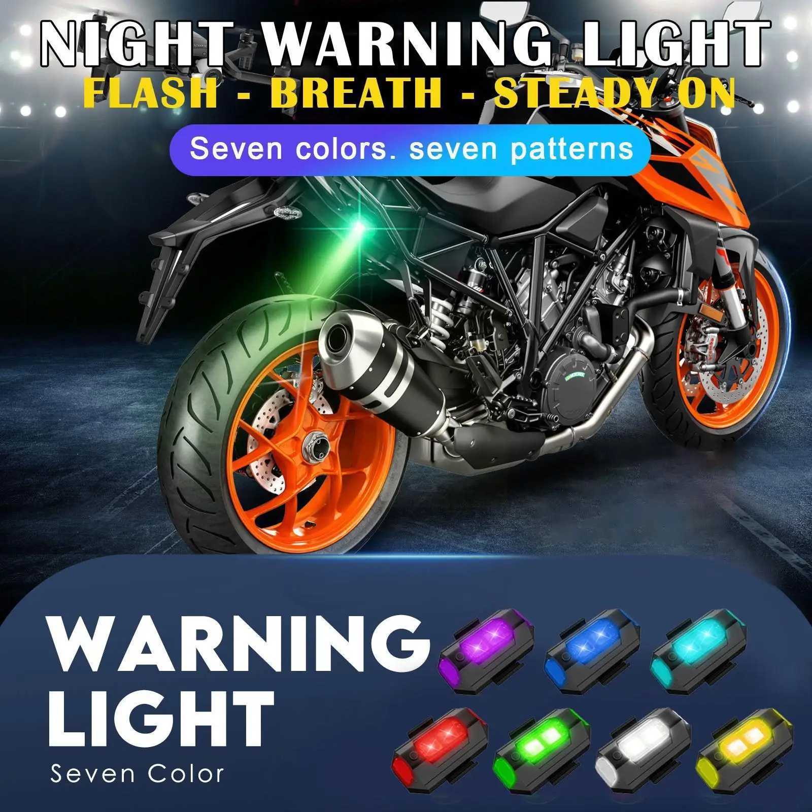 

Motorcycle Lights Rc Drone Led Flash Position Wireless Light For Rc Fix Wing Aircraft Airplane Helicopter Warning Lights Q0l9