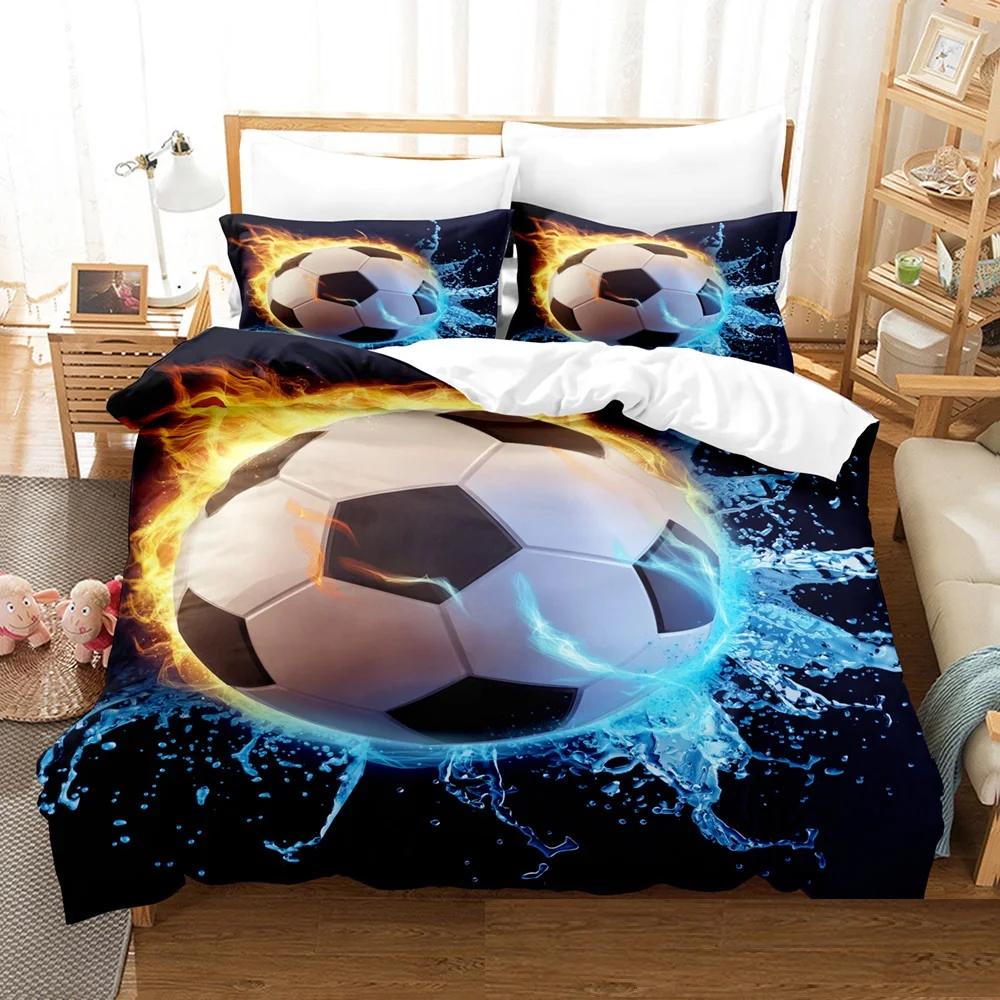 

3 шт./комплект, комплект постельного белья с пододеяльником и 2 наволочками