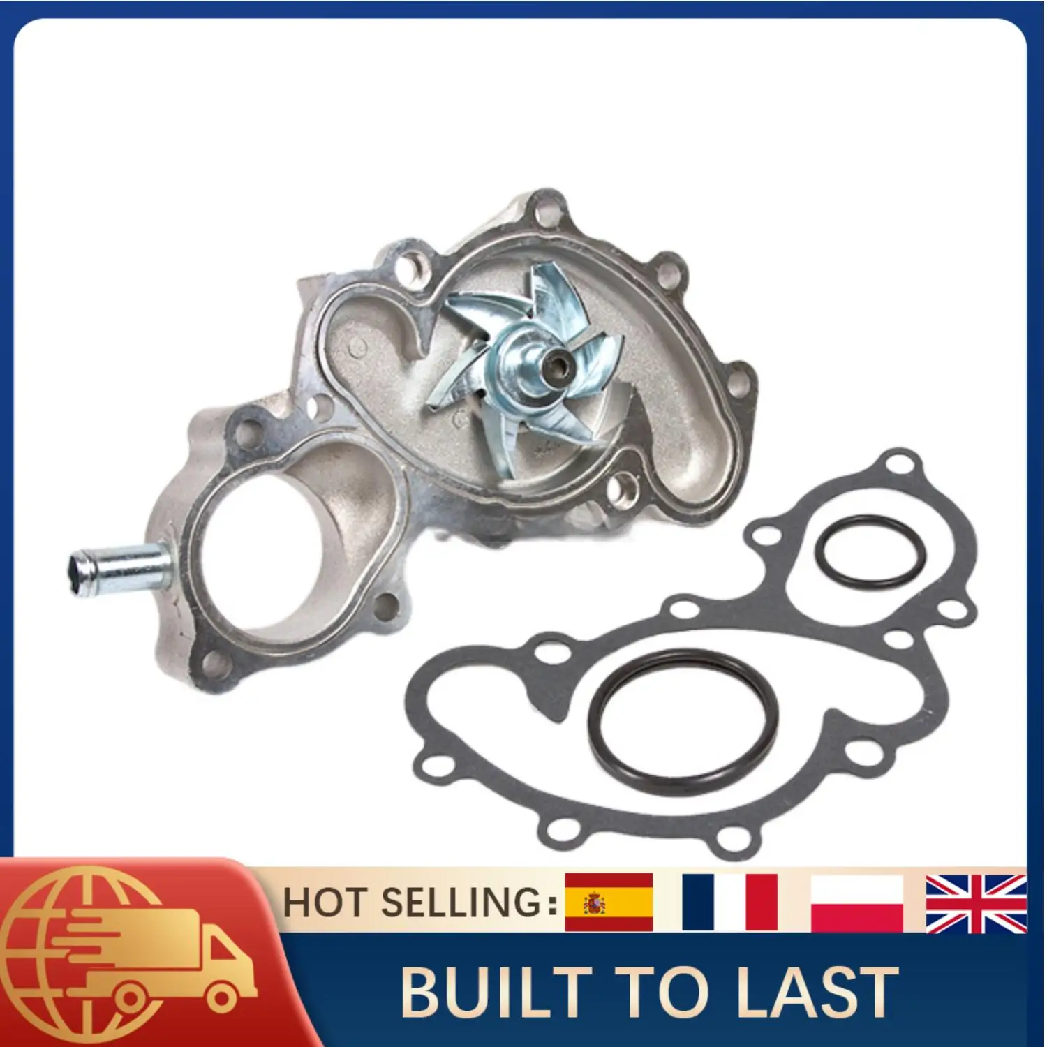 Фото Водяной насос 5VZFE 170-1970, подходит для Toyota 4Runner Tacoma Tundra 3.4L V6 DOHC 1995-2004, замена охлаждения двигателя №1