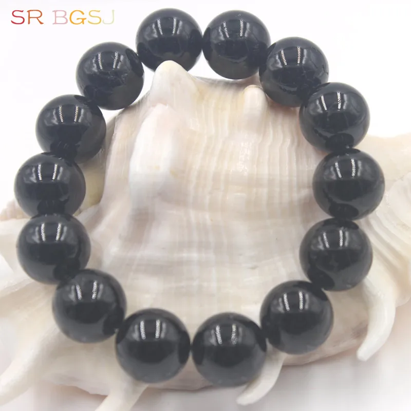 6 8 10 12 14 мм круглые натуральные черные турмалиновые драгоценные камни камень