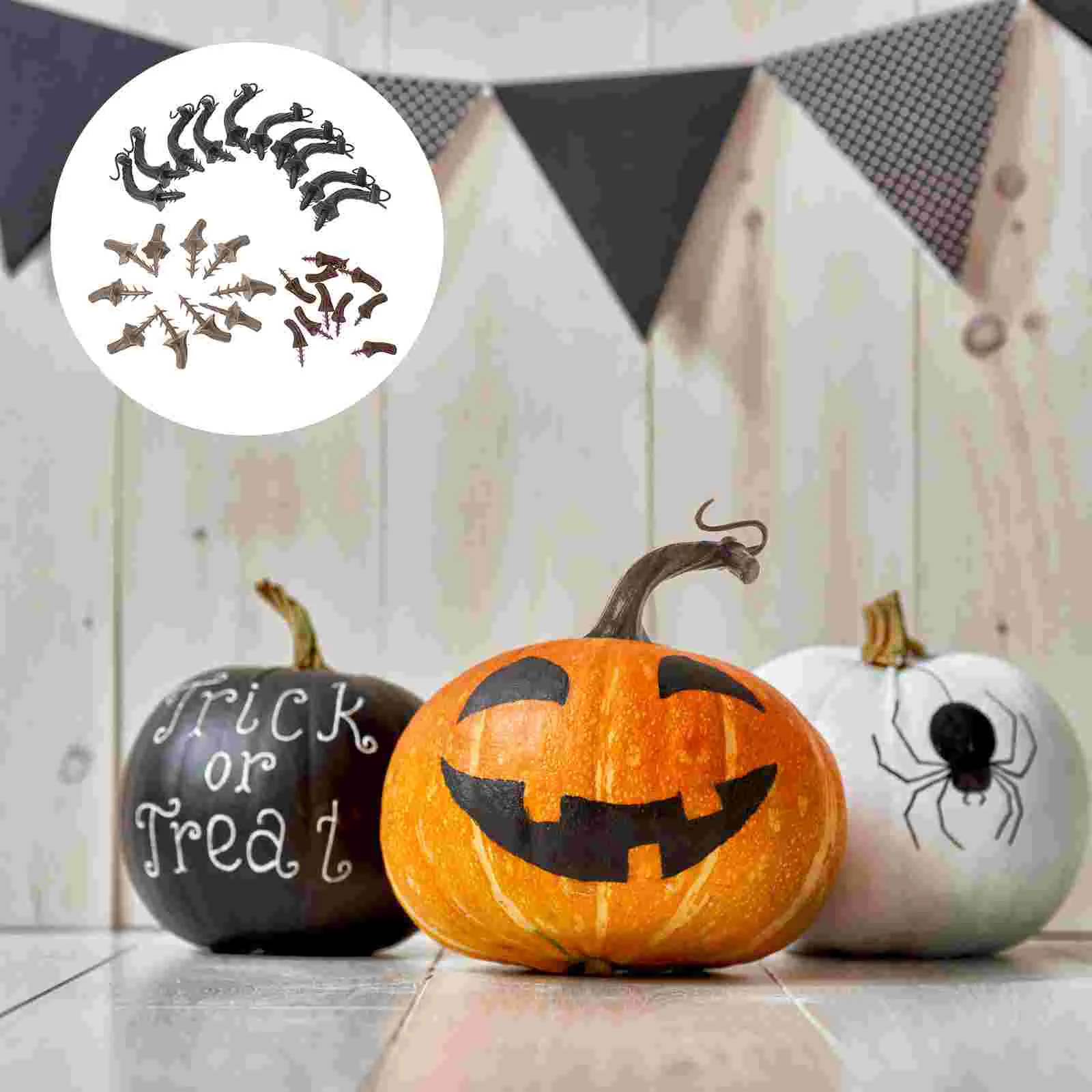 

Pumpkindiy Stem Handle Decoration Supplies Harvest Decor Fallfake Tool Making Heads Thanksgiving Tree Party Hanging Ornaments