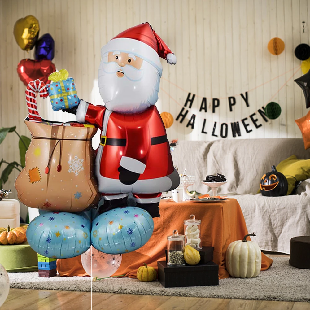 

Воздушные шары с надписью "Merry Christmas", "Санта-Клаус", "Снеговик", "Лось", "сделай сам", рождественские украшения для дома, новый год 2022, Рождественский Декор для вечеринки