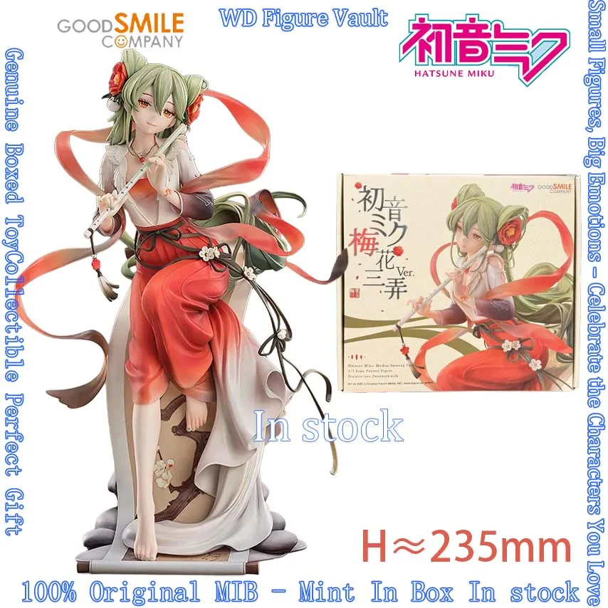 Фото Good Smile Hatsune Miku Meihua Sannong Ver. Коллекционная фигурка Character Vocal Series 01 в масштабе 1/7, модель-игрушка, подарок для фанатов №1