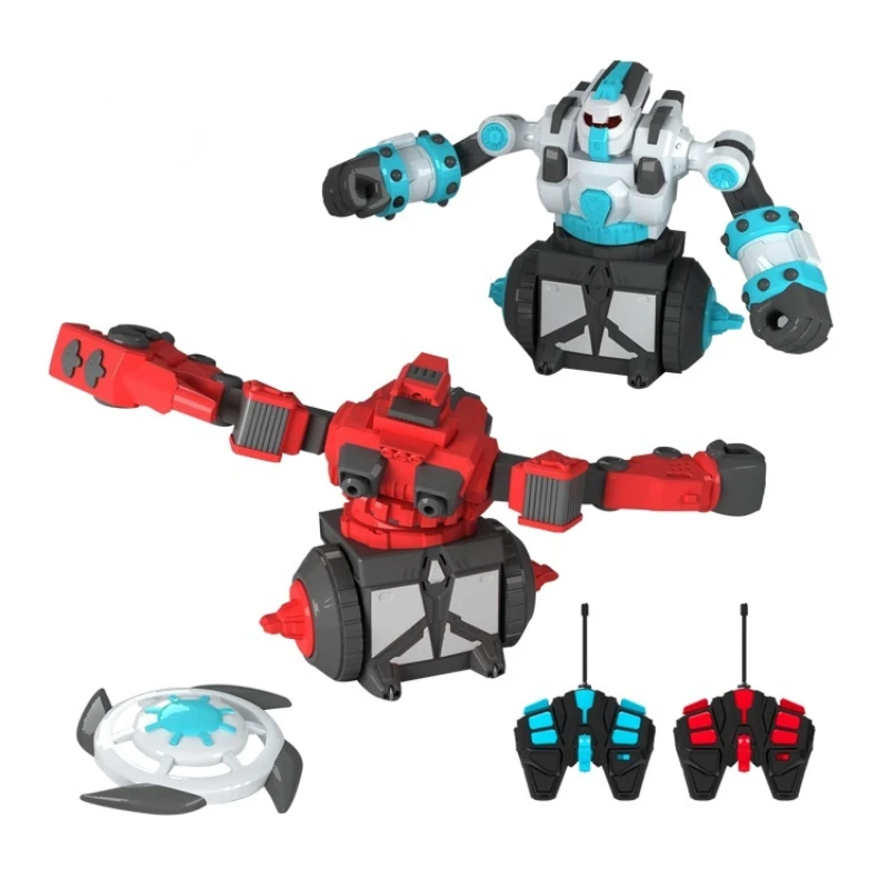

Battling Boxing Toy 360 Degree Rotation Humanoid Fighting Robot Toy