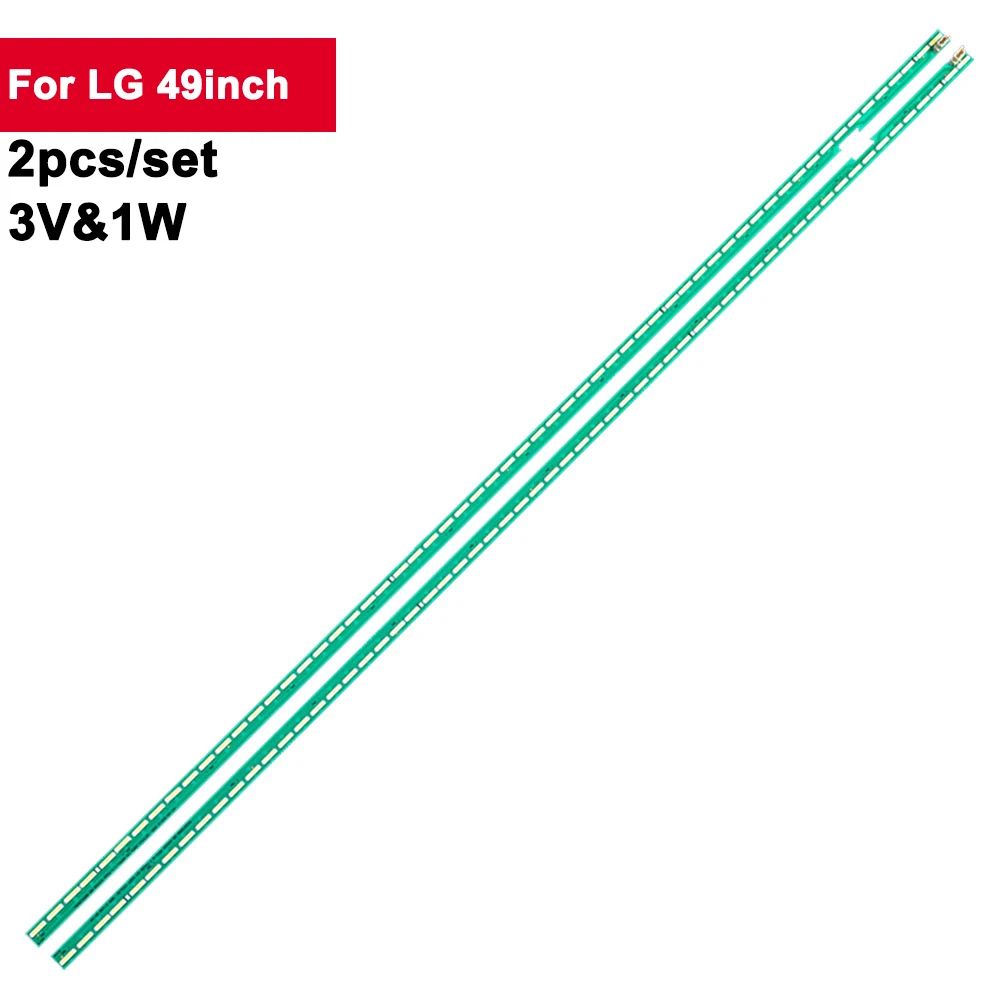 

602mm TV LED Backlight Strip For LG 55inch 55”V15 ART3 2Pcs/Set TV Led Backlight Strip Light 55UH615T 55UH610 55UF680T 55LF630