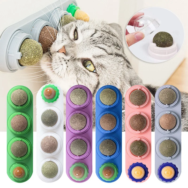 

Candy Cats Energy Ball Natural Toy For Snacks Catnip Nutrition Ball Stuff Licking Catnip Cat Snack Catnip Sticks Healthy Toys