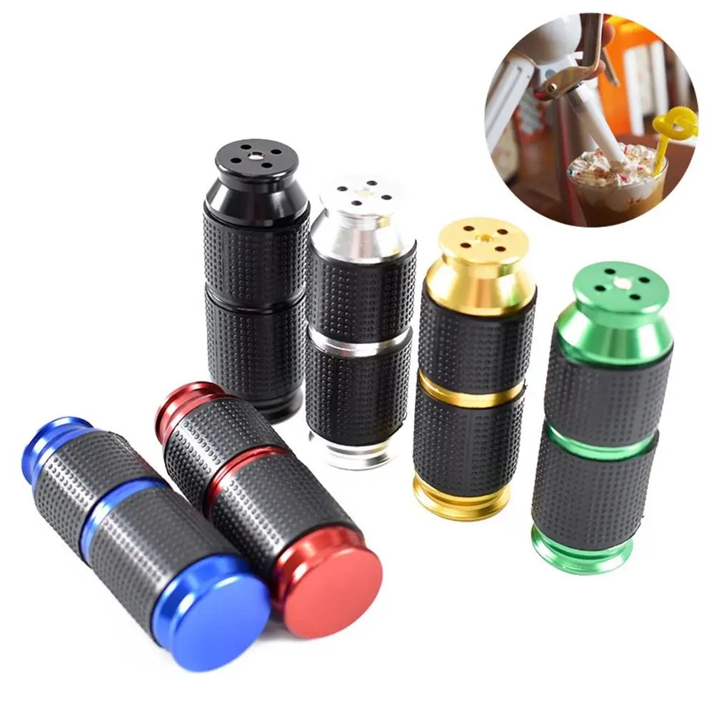 

Home Kitchen Aluminum 8g Rubber Grip Cream Chargers Opener Whipping Cream Whipped Cream Dispenser
