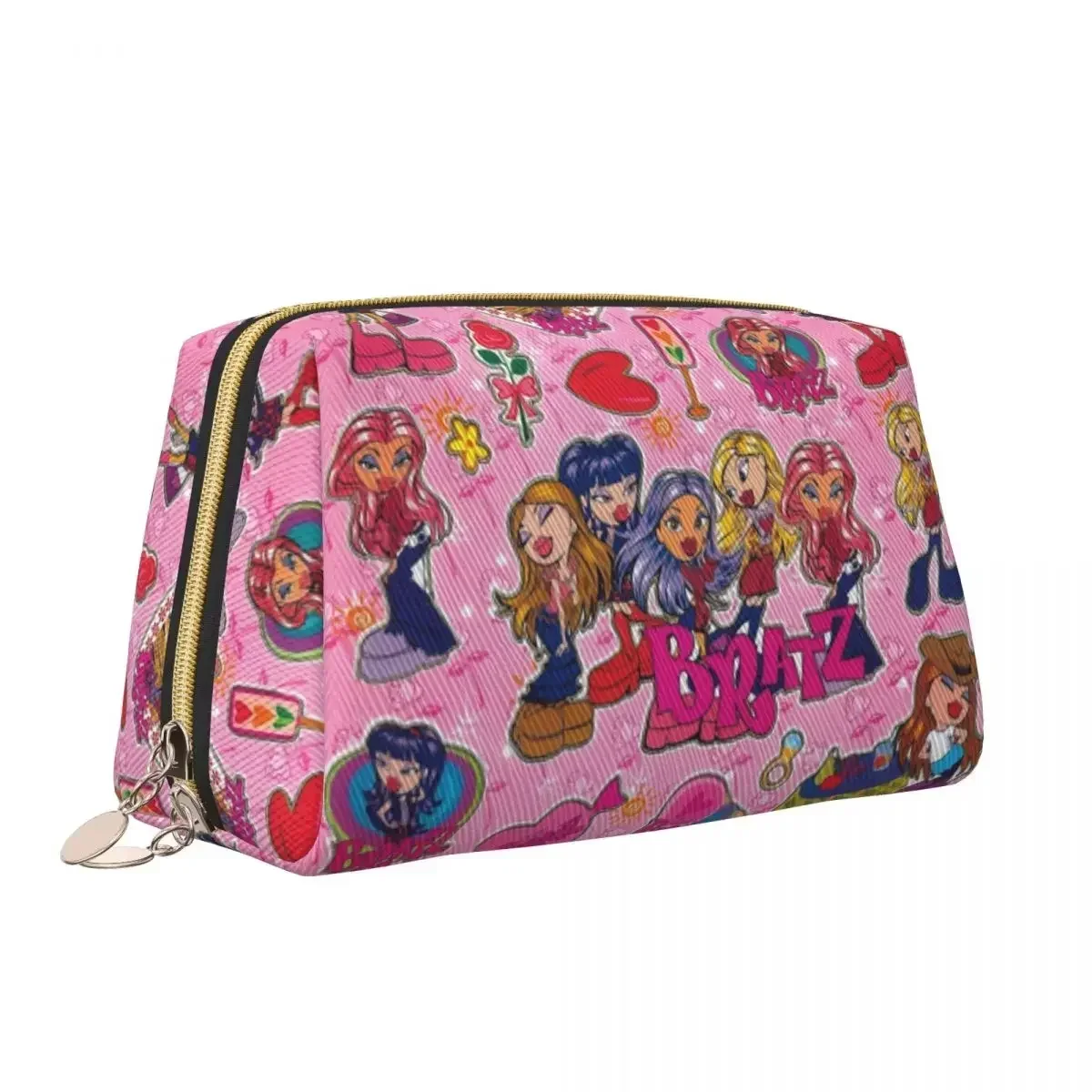 Кукла Bratz Rock Angelz коллаж сумка для туалетных принадлежностей анимированные фильмы