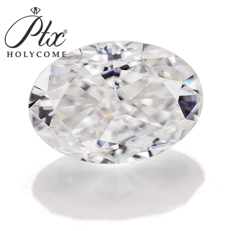 Муассанит камни овальной формы измельченный лед свободные драгоценные