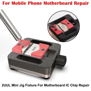 Mini Jig Fixture Motherboard Chip BGA for Mobile Phone PCB Multi-function Clamp IC Murization Tin Planting Phone Repair Tools