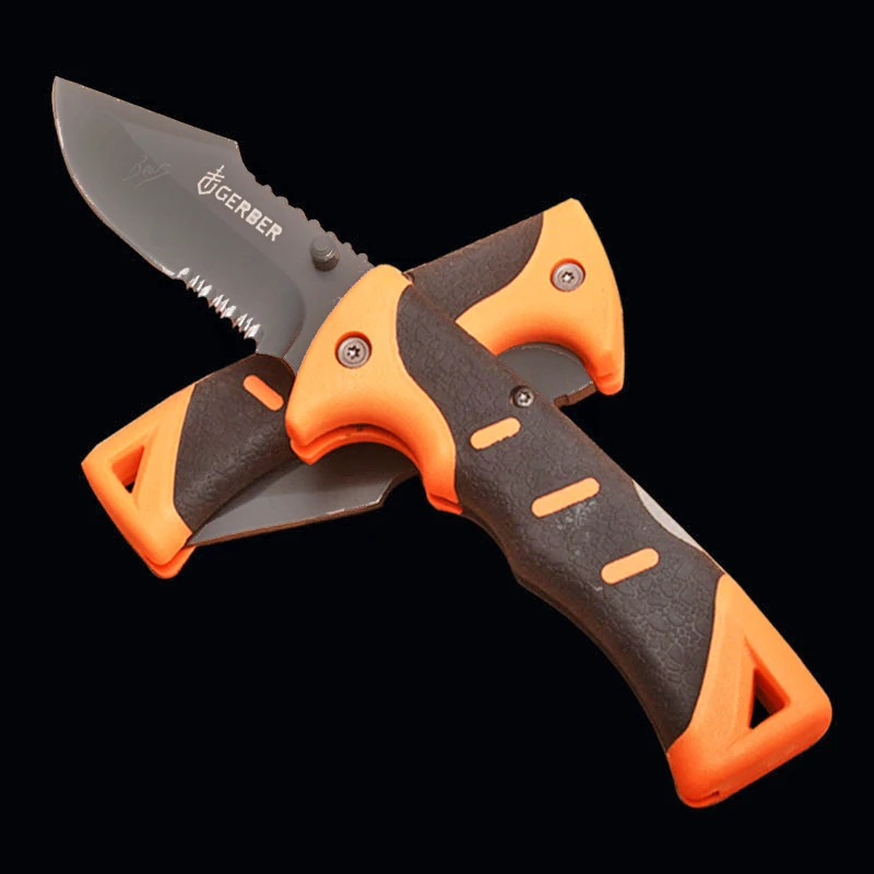 

ToughKeng Multi Tactical Folding Blade Knife 5Cr13 Steel Blade Self-Defense Knives with Oxford Bag