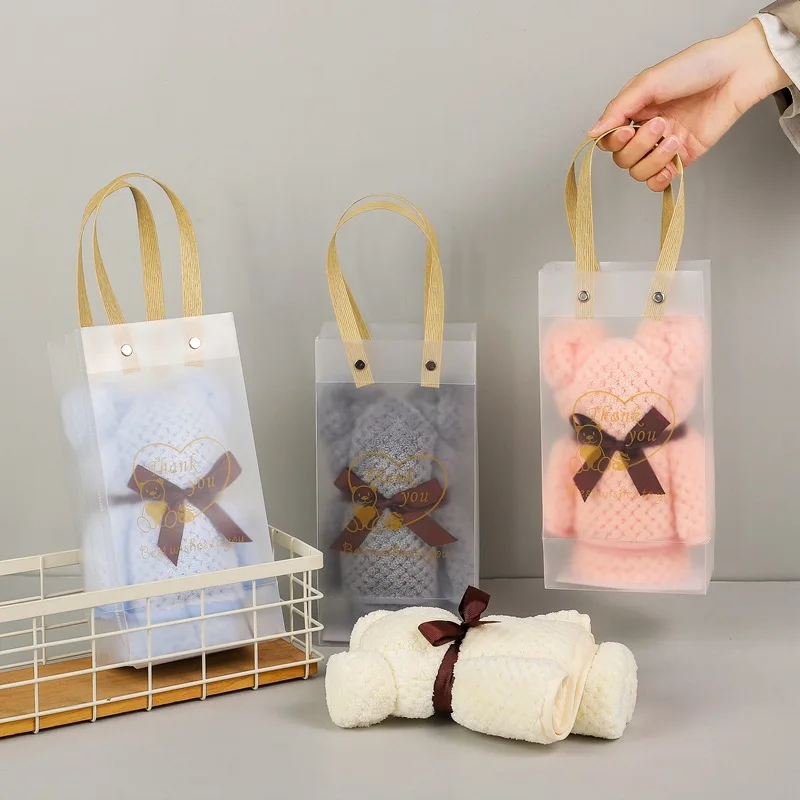 

High-Quality Cute Bear Towels Children's Towels Home Bath Shower Absorbent