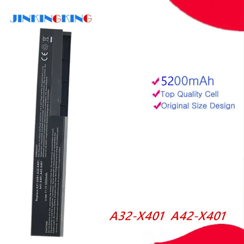 Аккумулятор для ноутбука ASUS F301 F401A S301 F401U A31-X401 F301A F501A S301A S301U F501U F401 F301U F501