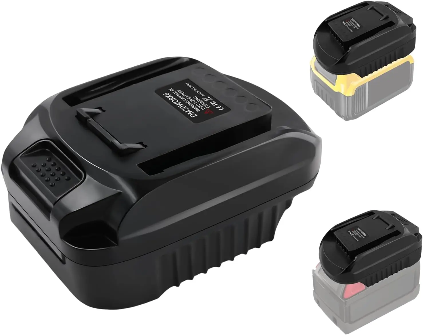 Адаптер для аккумулятора Worx Drill Dewalt 18 в 20 Milwaukee преобразователь литий-ионных