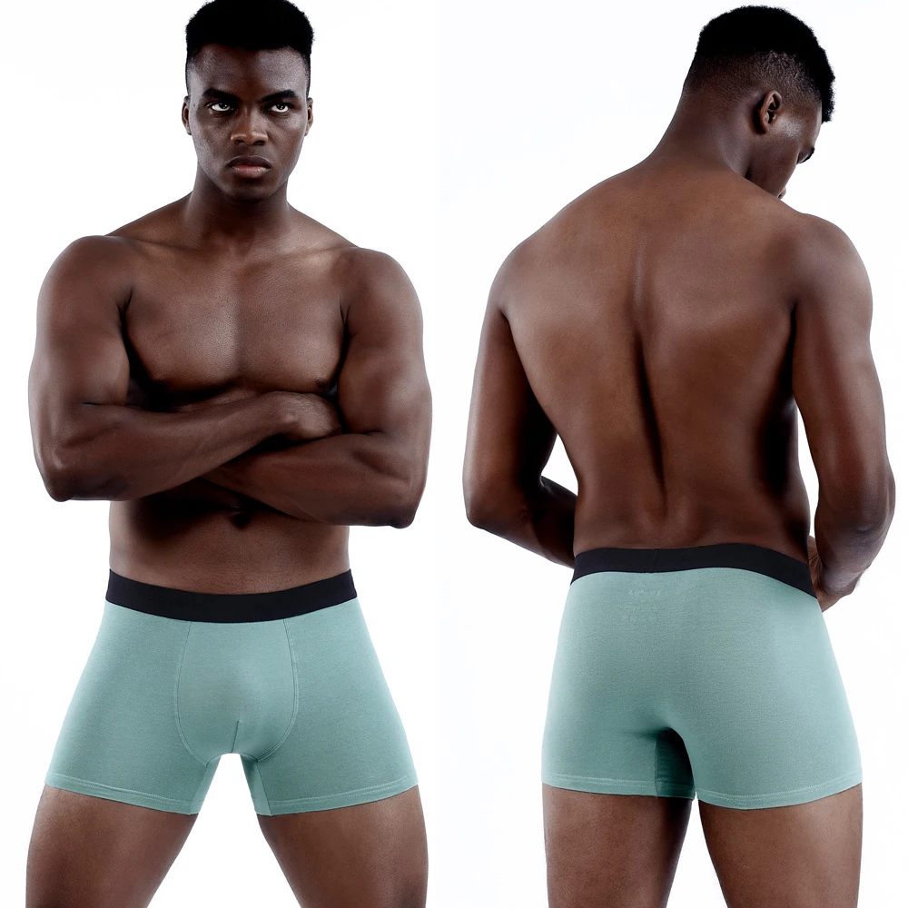 4Pcs Men's Panties Cotton Mens Boxershorts Quality Underwear For Man Boxers Pack Sexy Male Underpants Slip Calecon Homme