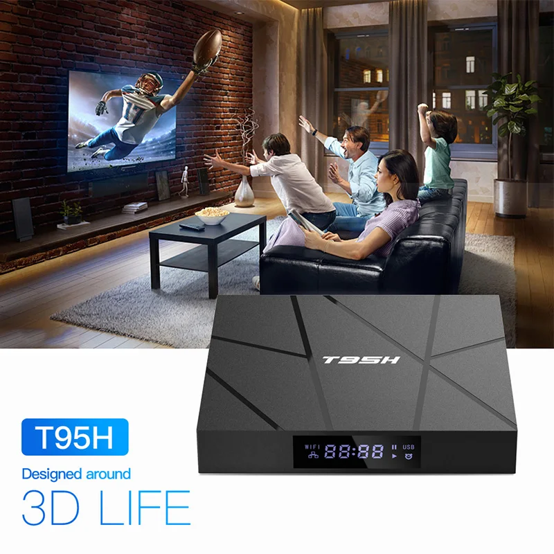 Приставка Смарт-ТВ Allwinnner H616, Android 10,0, 1 + 8 Гб, Wi-Fi 2,4 ГГц (art.: 3920bb65522d2) - 3920bb65522d2