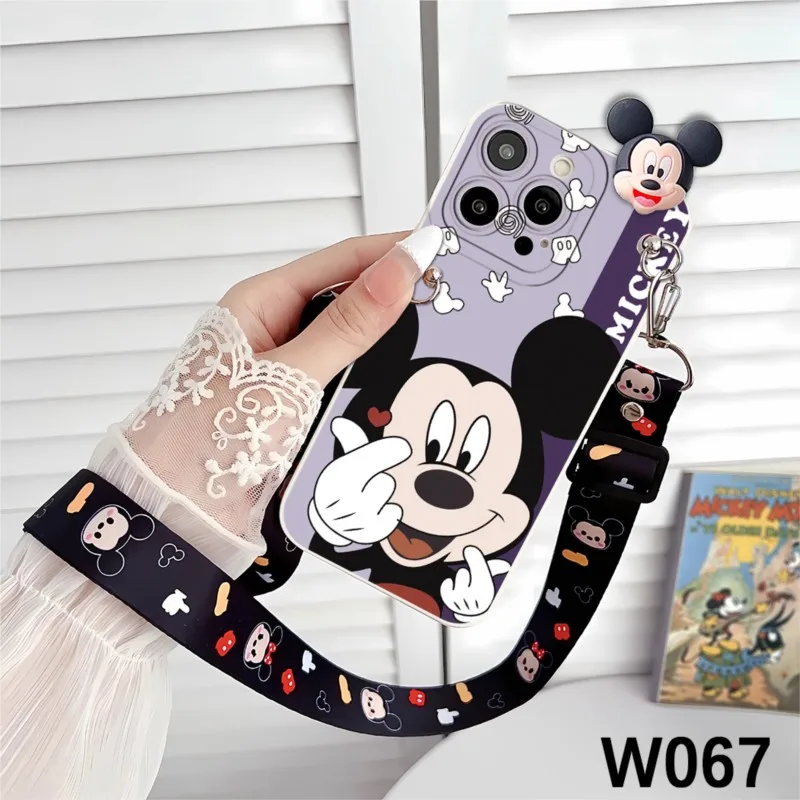 Фото Детский чехол для телефона Disney с Микки и Минни для Samsung Galaxy A37 A50 A51 A52 A53 A54 A55 A56 A57 A71 A73 A81 A91, защитный чехол №5