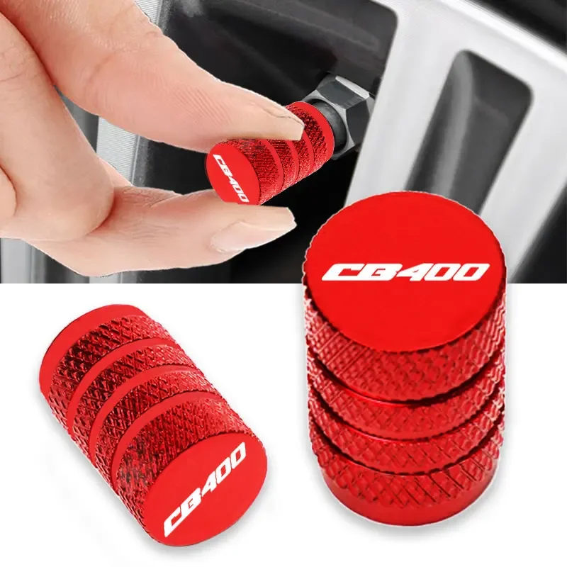 

For Honda CB400 Motorcycle Aluminum Wheel Tire Valve Stem Caps CB 400 1989 1990 1991 1992 1993 1994 1995 1996 Accessories