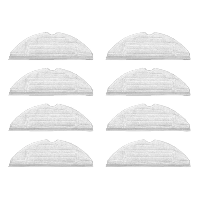 

8Pcs Mop Cloths Replacement Accessories For Xiaomi Roborock S7 T7S T7 PLUS G10 Robot Vacuum Cleaner