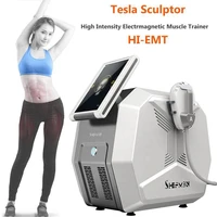 portable ems emslim machine burn fat electromagnetic body slimming muscle stimulator build muscle fat removal sculpting machine