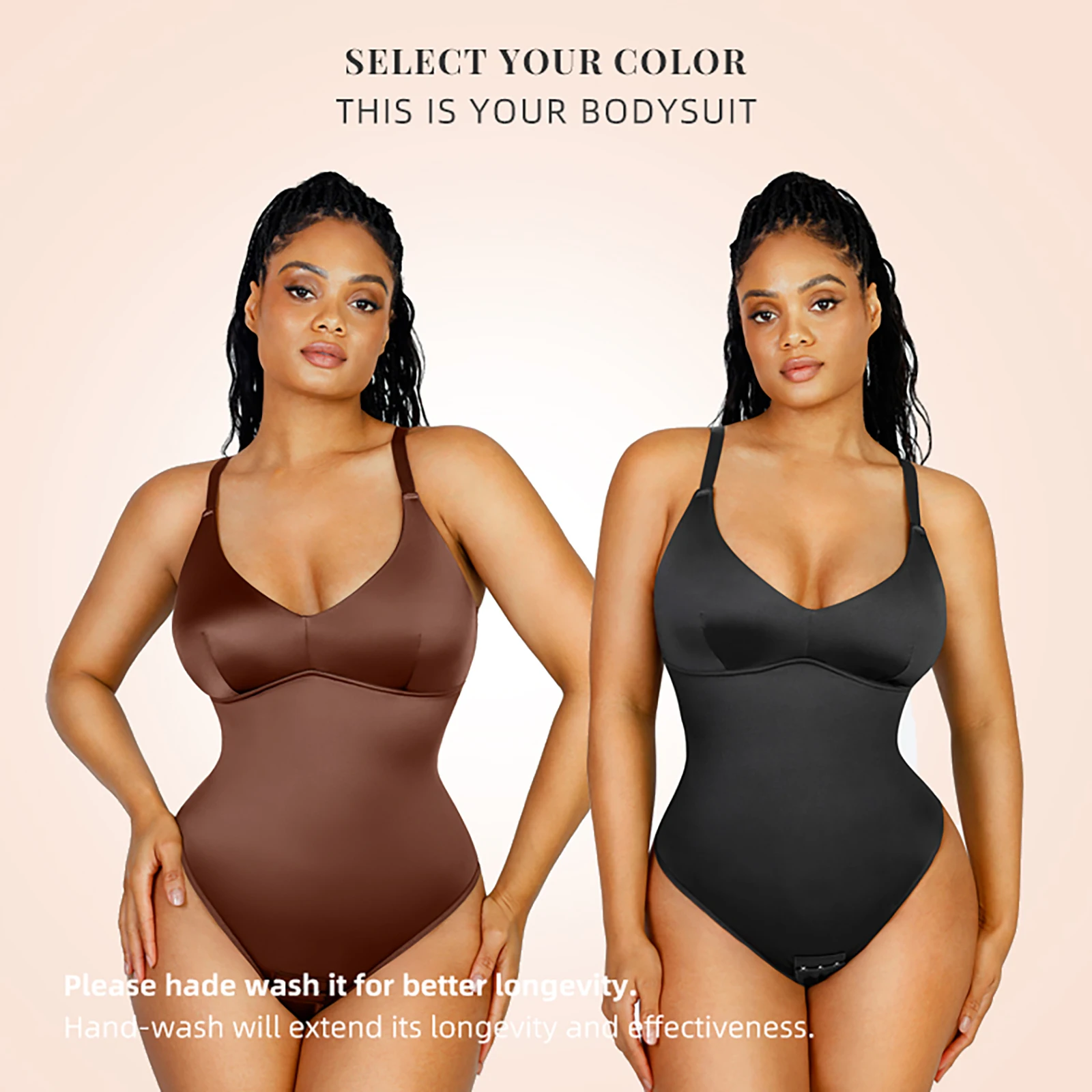 Skims Satin Bodysuit For Women Shapewear Thong Tank Top Adjustable Spaghetti Strip Waist Cincher Underwear Stomach Shapewear