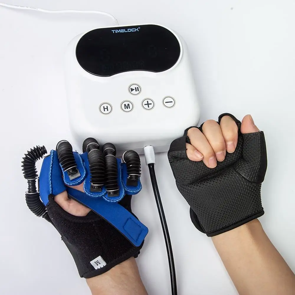 

Hand Rehabilitation Finger Stroke Exercise Rehabilitation Robotic Glove Device Rehabilitation Glove Physiotherapy Equipment