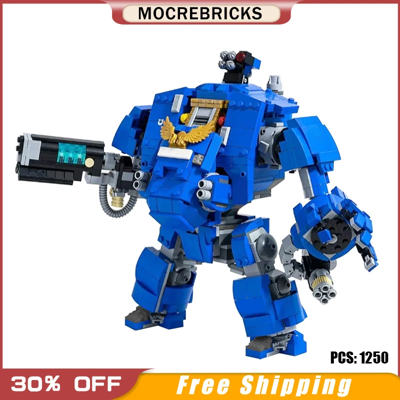 

Animation series Citys High-Tech Mecha MOC-29535 Robot Redemptor Dreadnought MOC Building Blocks DIY Bricks Toys For Children