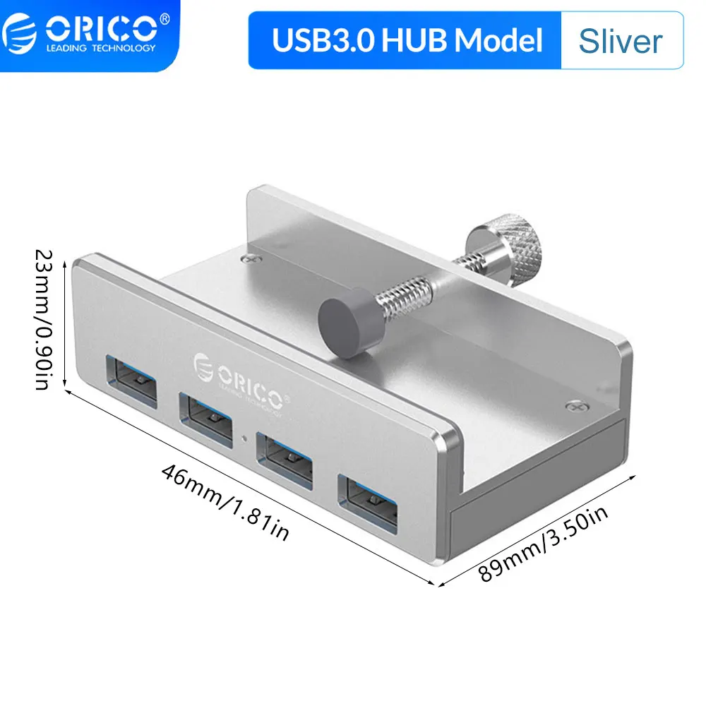 USB-Концентратор ORICO MH4PU алюминиевый 4 порта 10-32 мм USB 3 0 |