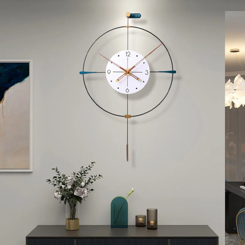 

Large Digital Wall Clock Modern Alarm Bedroom House Wall Clock Mechanism Nixie Reloj De Pared Living Room Decoration LQQ20XP