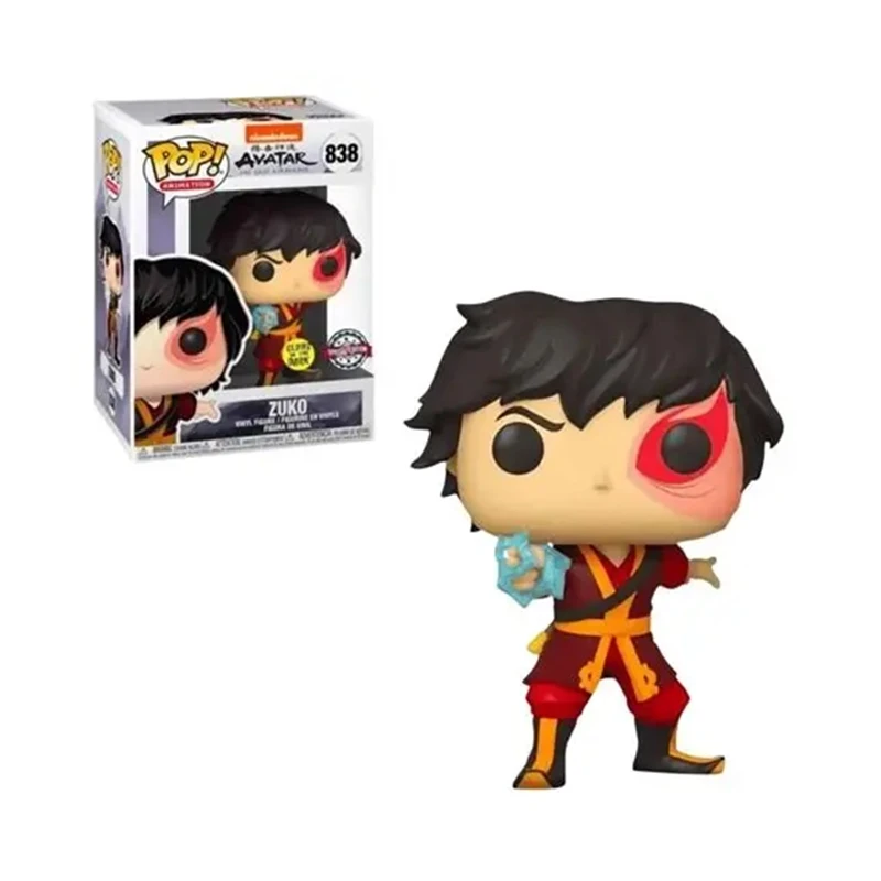 Виниловая фигурка Funko Pop Avatar The Last Airbender Aang Azula Zuko, светящаяся в темноте, коллекционная модель, игрушка, подарок для фанатов (art.: 3920dc0d3bf56) - 3920dc0d3bf56