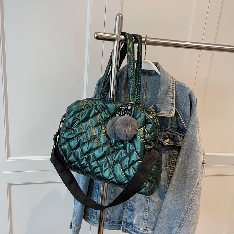 2023 New Fashion Space Cotton Large Capacity Casual Tote Bag High Quality Women Purse And Handbags Luxury Shoulder Messenger Bag