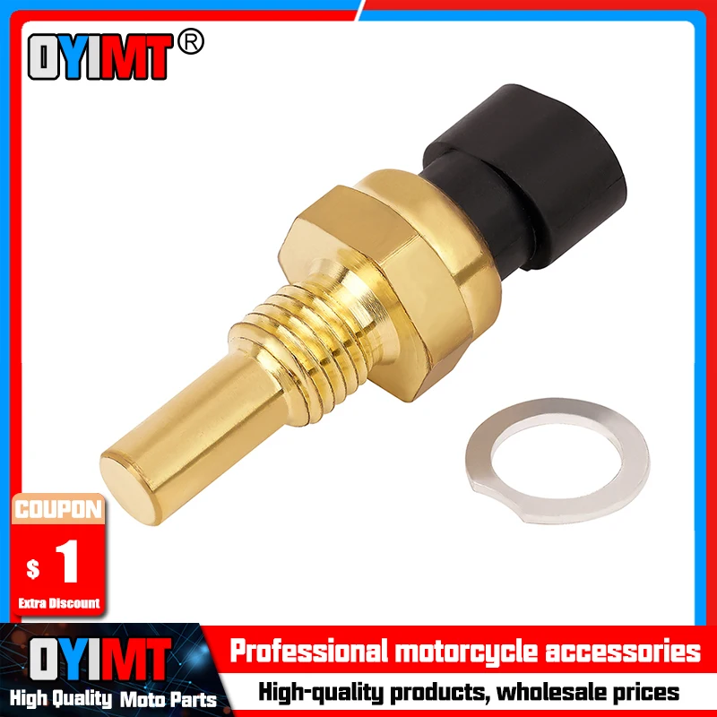 

Motorcycle Coolant Radiator Water Temperature Sensor For 12146897 12611420 8-12191-170-0 1338477 850413 4803530 4810250 1338441