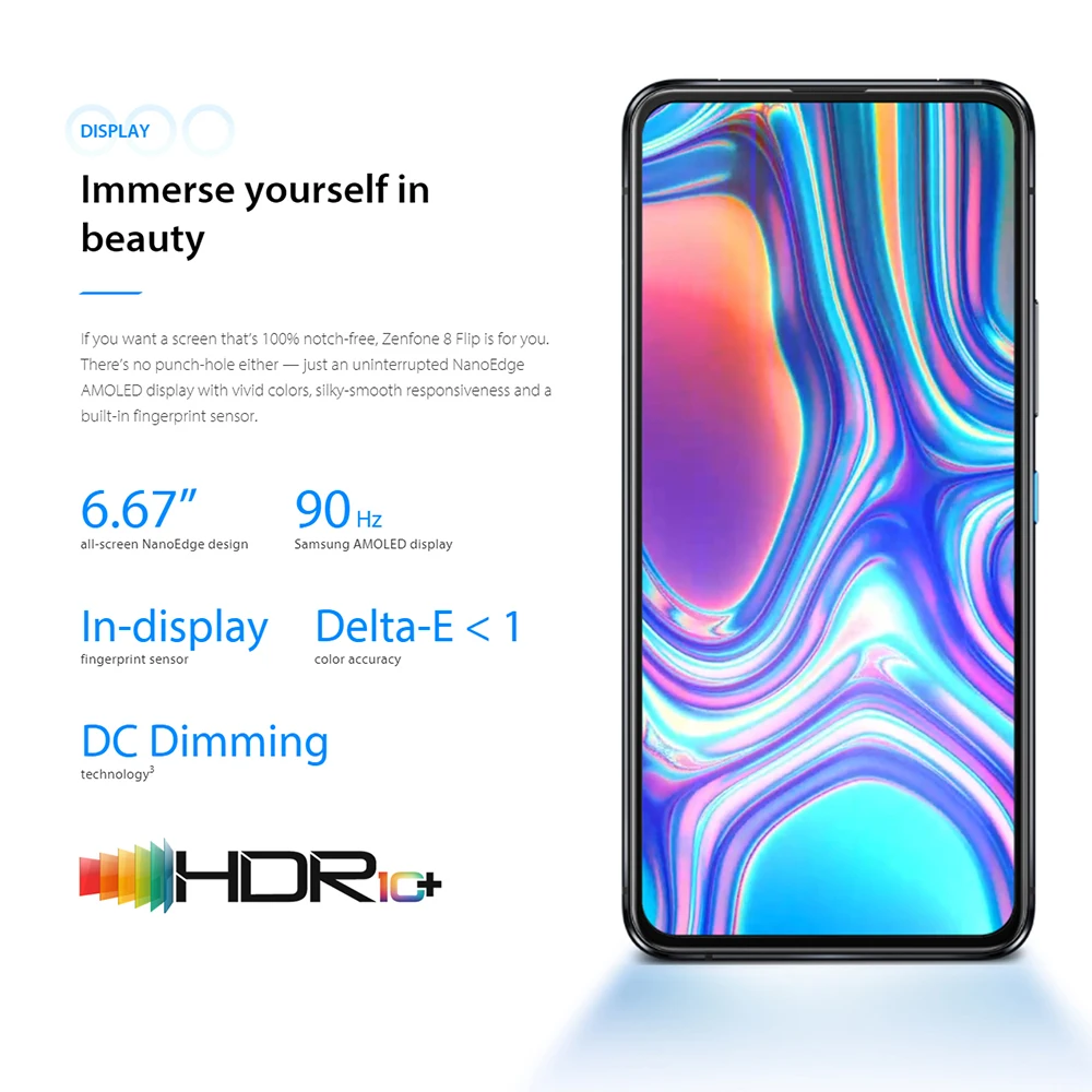 Global Version ASUS Zenfone 8 Flip Phone Snapdragon 888 6.67‘’ 8GB RAM 128GB ROM 5000mAh NFC 90Hz 5G Smartphone