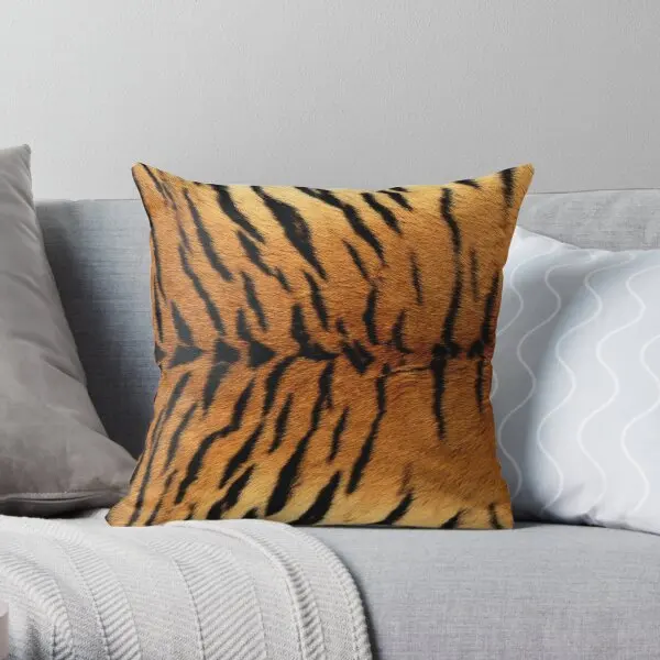 

Наволочка для подушки с принтом тигра, квадратной талией