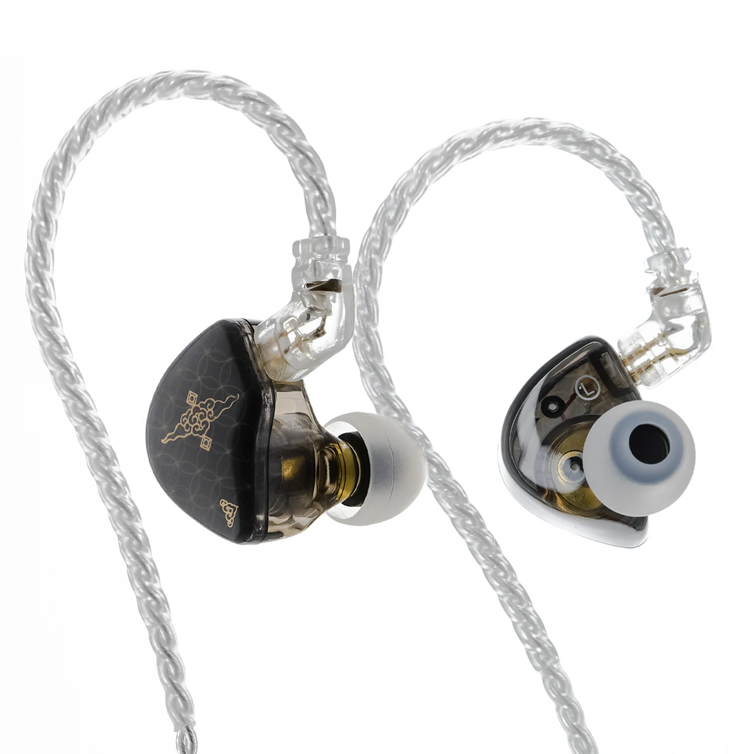 Tangzu wan er. Iem наушники tangzu. tangzu wan er in ear. черные iem наушники с золотым ободком. tangzu.