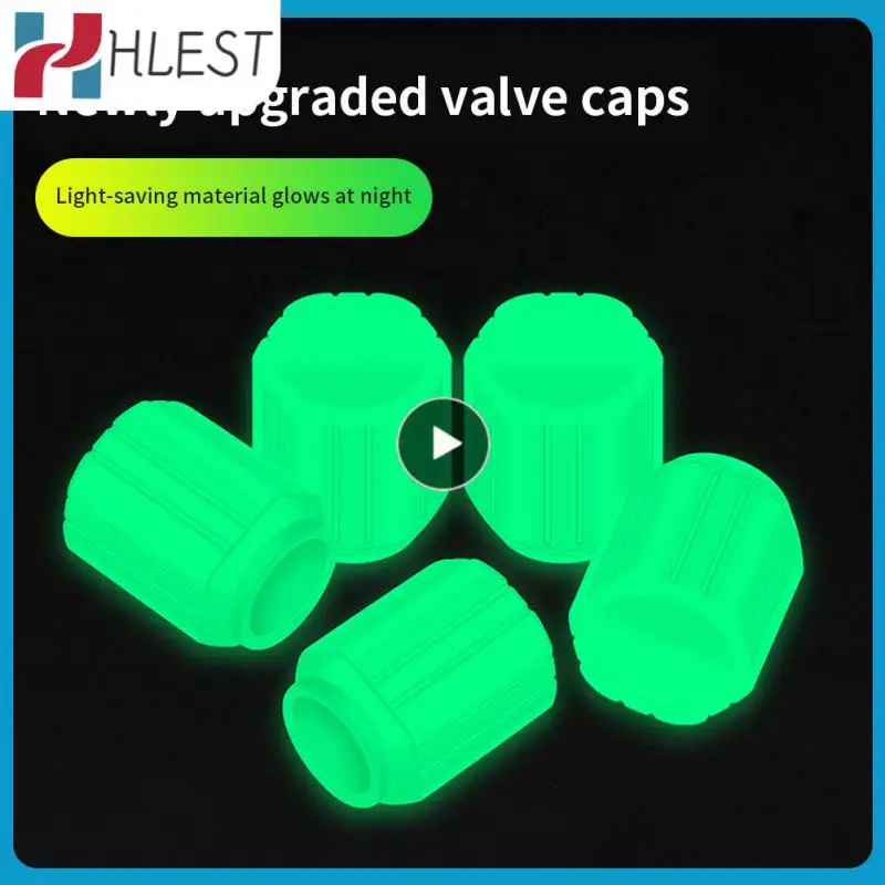

Abs Tyre Rim Stem Covers Creative Car Wheel Hub Glowing Valve Cap Model Universal Mini-compact 2g/pc Car Luminous Valve Cap