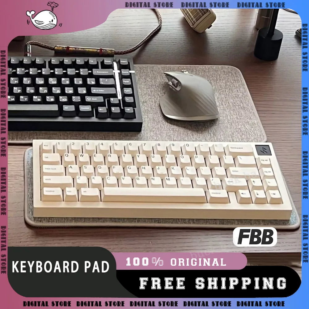 FBB льняная клавиатура Hi-Fi толстая нить вязаная амортизация индивидуальное